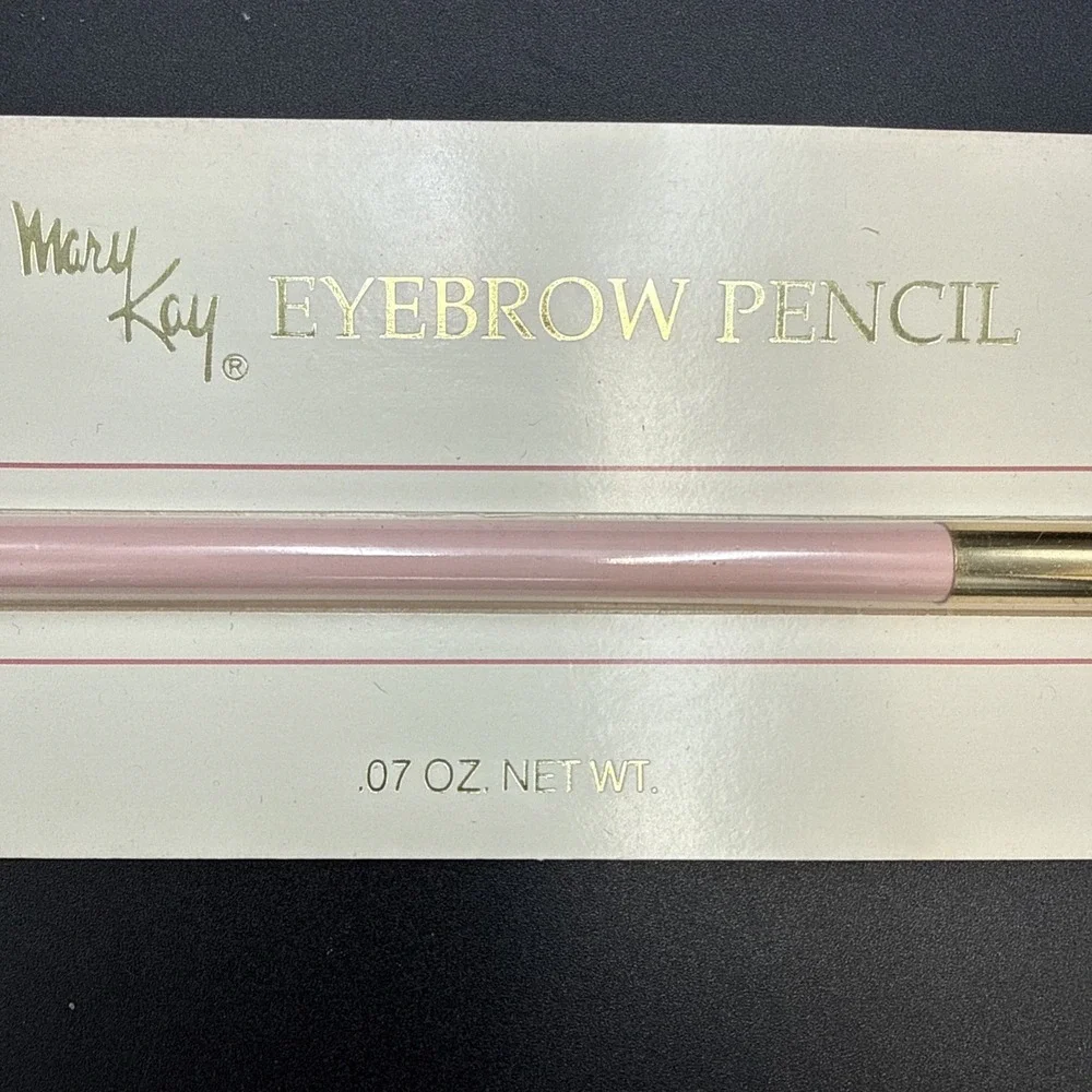Vintage‎ MARY KAY *BLACK* (2015) EYEBROW PENCIL NEW & SEALED On Card
